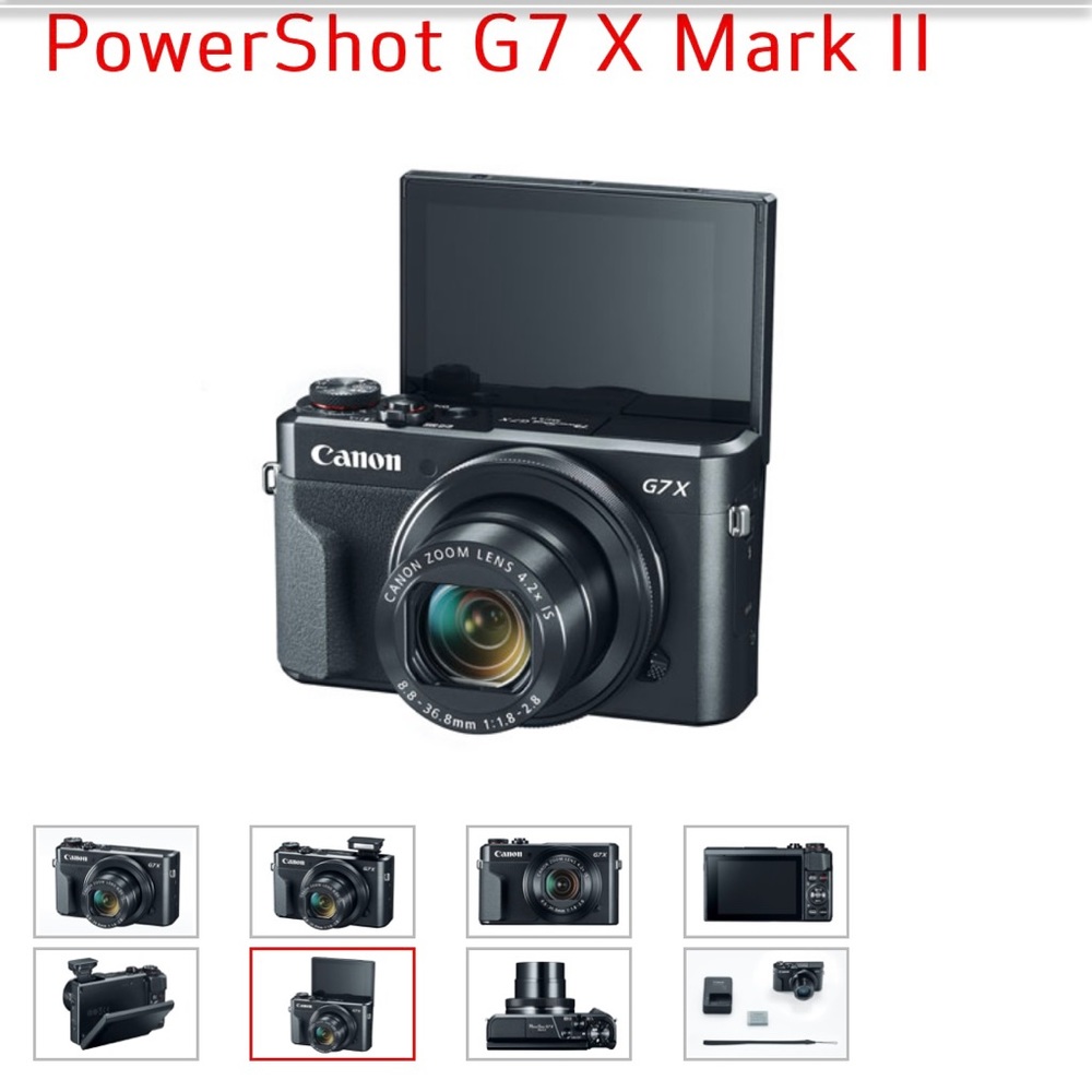 CANNON Powershot G7X Mark II